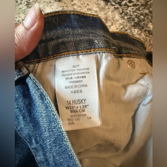 Levi’s 502 regular taper 14 husky - Picture 4 of 8